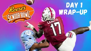 2024 Senior Bowl Day One Recap [upl. by Joby]