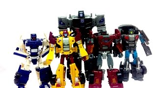 Stop Motion Review 072  Combiner Wars Stunticons and Menasor [upl. by Enelyk305]