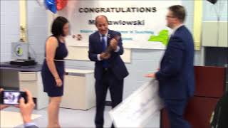 Christina Pawlowski NY Empire State Excellence in Teaching Award [upl. by Balthasar]