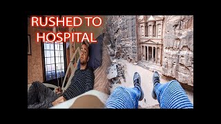 Exploring Petra Gone Wrong Rushed to the Hospital in Jordan [upl. by Keiko883]