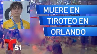 Un estudiante entre los dos fallecidos en tiroteo en Orlando durante Halloween [upl. by Lletniuq]