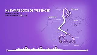 Parcours Dwars door de Westhoek 2024 [upl. by Sturdivant]