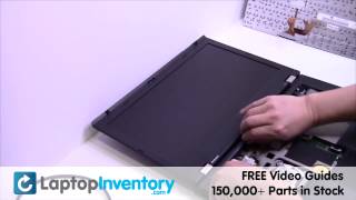 IBM Lenovo T420 T410 Palmrest Replacement Thinkpad  Touchpad Laptop Install Replace [upl. by Elberta]