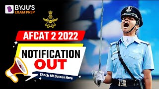 AFCAT 2 2022 Notification Out  AFCAT Vacancy  AFCAT 2022  AFCAT Eligibility [upl. by Honora88]