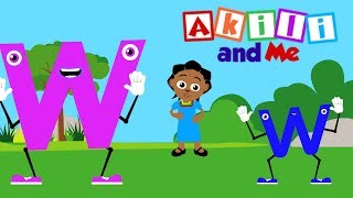 Wimbo wa Herufi W  Akili and Me  Learn Swahili Letter W [upl. by Tenner]