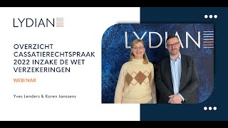 Lydian Webinar quotOverzicht cassatierechtspraak 2022 inzake de Wet Verzekeringenquot  08022023 [upl. by Gilli]