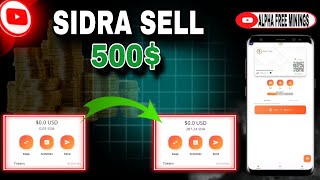 Sidra token dealing  How to sell Sidra token  Sidra chain paid KYC available [upl. by Ebert456]