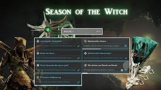 Destiny 2 Season of The Witch Saisonale Herausforderungen Woche 1  Tipps amp Tricks amp Storry [upl. by Laband901]