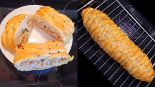 Chicken bread Recipe by PakistaniTraditionalKhane [upl. by Idleman]