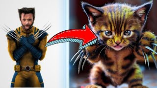 AVENGERS But Kittens 🐱 VENGERS 🔥 All Characters Marvel amp DC 2024💥 [upl. by Ivers]