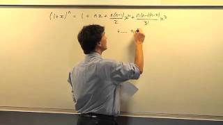 Binomial Series Expansion  The Maths Factulty [upl. by Vachell]