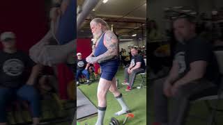 515 lbs deadlift Mike Burch 74 years old 202lbs APA World record [upl. by Philippa239]