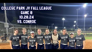 College Park HS JV Fall League  Game 8  vs Conroe High School 102824 [upl. by Rus750]