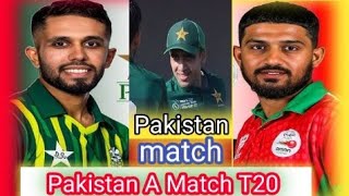 Oman vs Pakistan A  Men s T20 Teams Asia Cup  Match 7 [upl. by Akemet]