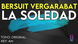 Bersuit Vergarabat  La Soledad  Karaoke Instrumental [upl. by Nnaeerb]