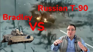 Bradley Vs T 90 Engagement YouTube Cut [upl. by Llehsyt]