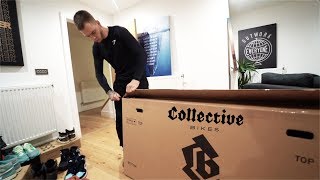 UNBOXING THE COLLECTIVE BIKES C100 MTB [upl. by Armbruster]