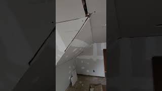 Fixing Drywall  Before detroit drywall [upl. by Whit830]