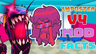 Impostor V4 Mod Explained in fnf Among Us Secret [upl. by Anawait]