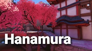 Overwatch  Cinematic quotHanamuraquot map tour [upl. by Zurheide]