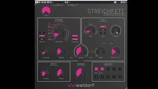 Warldorf STREICHFETT Plug in VST 3 Trial first load and try [upl. by Kosaka976]