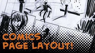 How to layout your comic book pages  Comics For Beginners episode 3 [upl. by Ailedua]