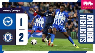 Extended PL Highlights Brighton 1 Chelsea 2 [upl. by Leifer]