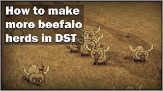 DST How To Make More Beefalo Herds Short Guide [upl. by Estes745]