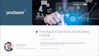 Dynamics 365 Business Central Introducción [upl. by Notlad]