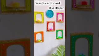 Diwali jharokha from waste cardboard satisfying shorts viralvideo [upl. by Esmeralda]