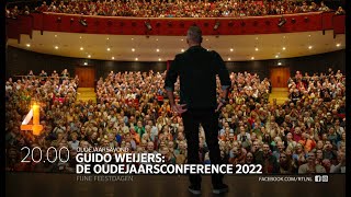 Kijk op oudejaarsavond naar Guido Weijers De Oudejaarsconference 2022 [upl. by Einahpit132]