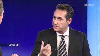 Strache quotWie sind die neuen Judenquot ZIB2 Interview mit Armin Wolf [upl. by Cosimo]