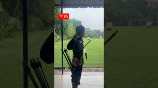 Archery 🏹 video indianarchery viralclips indiaarchery army hindustanarchery [upl. by Ybbor31]