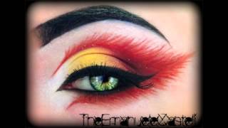 Fires Fairy  Halloween Make Up inspired by KlaireDeLysArt trucco carnevale [upl. by Lulita]