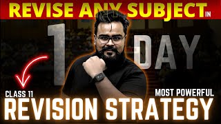 REVISE ANY SUBJECT in 1 DAY 🤯 MOST POWERFUL REVISION STRATEGY class 11  Gaurav jain [upl. by Tompkins745]