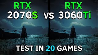 RTX 2070 SUPER vs RTX 3060 Ti  Test In 20 Games at 1080p  2023 [upl. by Dasi322]