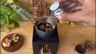 Miniature Tea Making  Ginger Tea Recipe [upl. by Nottage398]