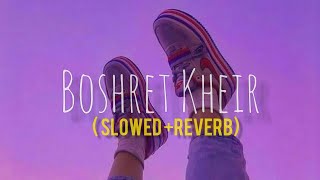 boshret kheir slowedreverb lofi [upl. by Enirehs170]