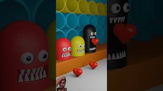 animation pacman funny cartoon popit 3danimation ytshorts [upl. by Chemarin348]