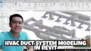 HVAC Duct System Modeling in Autodesk Revit Bahasa Melayu [upl. by Einner895]