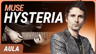 HYSTERIA  Muse  Como tocar no baixo [upl. by Haelam]