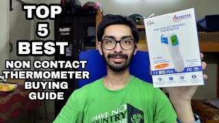 Top 5 Best Non Contact Infrared Thermometer Buying Guide Amazon INDIA Edition 2021 [upl. by Adrien]