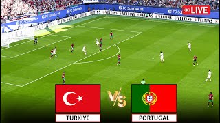 🔴LIVE  PORTUGAL VS TURKIYE I I Efootball Pes 2021 GAMEPLAY [upl. by Hershel978]