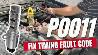 How to Test amp Fix P0011 Intake Camshaft Position Timing Over Advanced Bank 1 Engine Fault Code [upl. by Chessa]