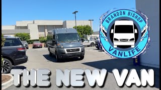 BOUGHT A NEW VAN Holy Wow OFF TO LA  BRANDON BISHOP VANLIFE [upl. by Anilok]