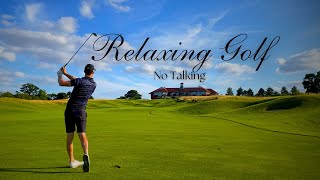 Relaxing Golf  No Talking Inland Links [upl. by Albrecht]