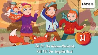 Die Fuchsbande  Folge 21 Fall 41 Die WalnussNachricht  Fall 42 Der doppelte Hund  Hörspiel [upl. by Lonyer]