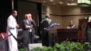 Bishop William A Ellis singing  2013 PAW Summer Convention [upl. by Orutra]