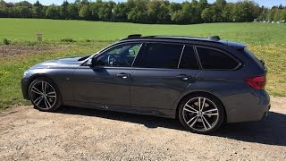 2016 BMW 340i Touring 326 HP  Testdrive [upl. by Primrosa920]