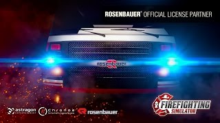 Firefighting Simulator  Rosenbauer TP3 Pumper® RevealTrailer [upl. by Les]